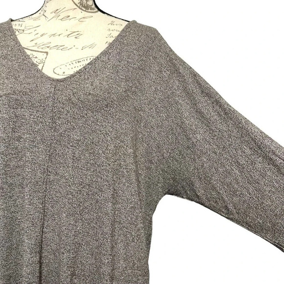 J Jill Wearever Collection Stretch Knit 3/4 Sleeve Tunic Top Size XL - Picture 3 of 5